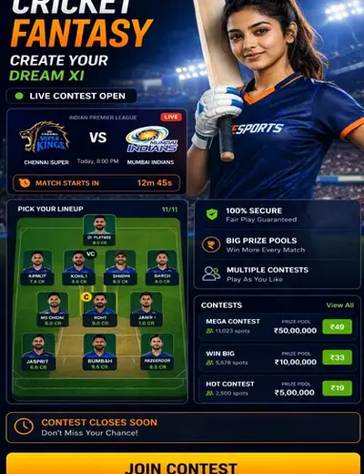 Dp50 (dp 50) fantasy cricket & matchday visual 3